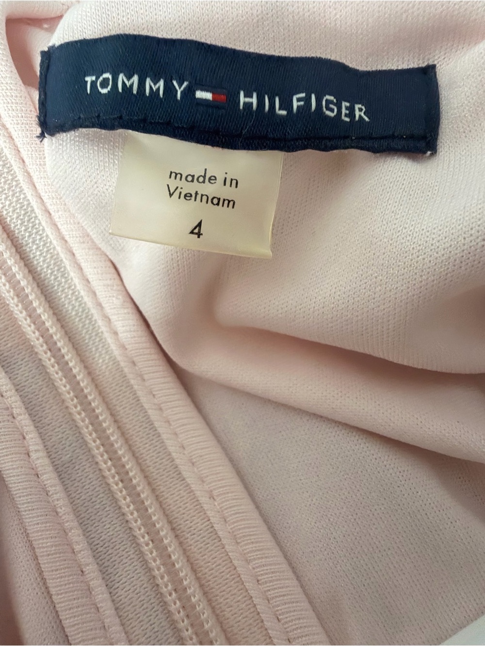 Tommy Hilfiger Pink Floral Wrap High-Low Dress - Picture 7 of 7